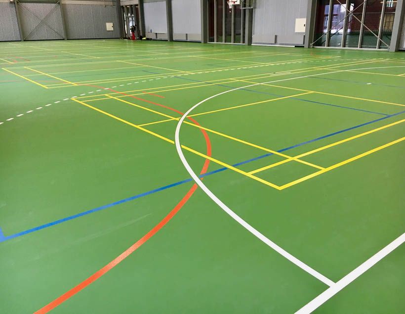 Rückbau von Indoorsportbelägen